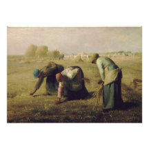 The Gleaners by Jean-François Millet 1857 Custom Invite