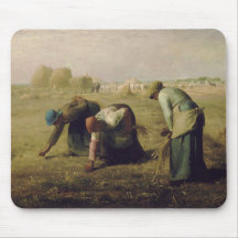 The Gleaners by Jean-François Millet 1857 Mouse Pads