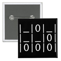The Glider: A Universal Hacker Emblem Button buttons