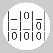 The Glider: A Universal Hacker Emblem Sticker stickers