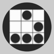 The Glider: A Universal Hacker Emblem Sticker stickers