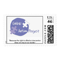 The Global Autism Project Postage stamp by globalautismproject The Global Autism Project Postage stamp