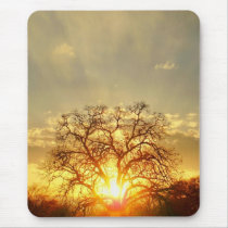 The Glory Of A Tree Mousepad mousepads