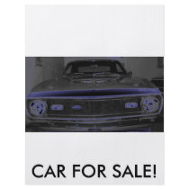 The Glowing Beast, CAR FOR SALE! Flyer