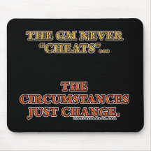 The GM Never Cheats Mouse Mat