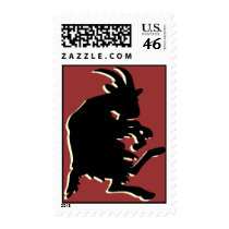 The Goat postage by WarriorMonk The Goat postage