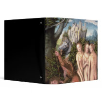 The God Mercury Waking Paris 3 Ring Binders