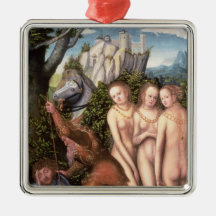 The God Mercury Waking Paris Christmas Tree Ornaments