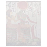 The God Re-Harakleti Amentit And The Goddess Of Th Letterhead Template