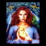 The Goddess Brigit by Lisa Iris Print