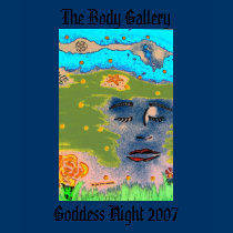 The Goddess, Goddess Night 2007, The Body Gallery t-shirts