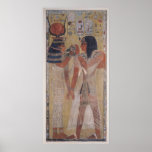 The Goddess Hathor placing the magic collar posters