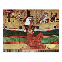 The Goddess Isis,  By Ägyptischer Maler Um 1360 Postcards