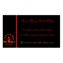 The Godless Heathen Business Card Template