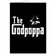 The Godpoppa Fun Father's Day Apparel Card