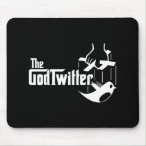 The GodTwitter Mousepad mousepads