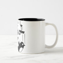 The GodTwitter Mug by pinksheepind The GodTwitter Mug
