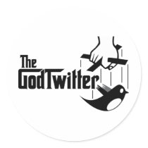The GodTwitter stickers by pinksheepind The GodTwitter stickers