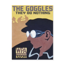 the goggles they do nothing postcards