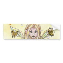 The Gold Fairy Bumper Sticker bumper stickers