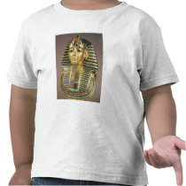 The gold funerary mask, from tomb of shirts