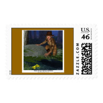 "The Gold Rush Begins" Gold Prospector Unique Art postage by GoldProspectingShirt "The Gold Rush Begins" Gold Prospector Unique Art postage