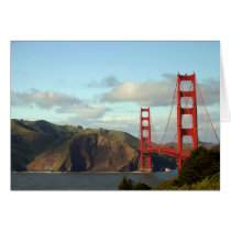 The Golden Gate Bridge Greeting Card