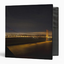 The Golden Gate Bridge from the Marin 2 Vinyl Binders