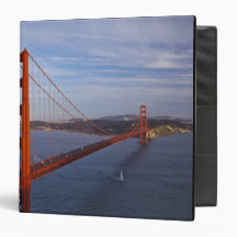 The Golden Gate Bridge from the Marin 3 Ring Binders