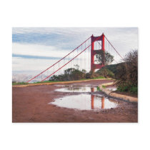 The Golden Gate Bridge postcards