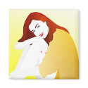 The Golden Girl - Magnet by DConger The Golden Girl - Magnet