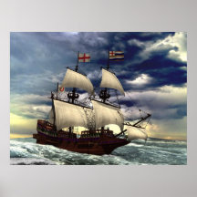 The Golden Hind Posters