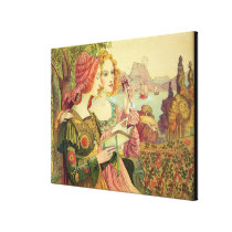 The Golden Legend, 1897, from 'L'Estampe Moderne', canvas prints