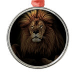 The golden lion ornament