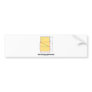 The Golden Rectangle (Mathematical Ratio) Bumper Sticker