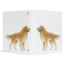 The Golden Retriever Avery Binder