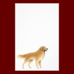 The Golden Retriever Stationery stationery