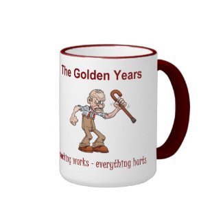 The Golden Years Ringer Coffee Mug