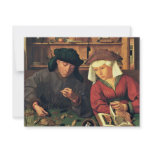 The Goldwäger And His Wife By Massys Quentin Custom Announcement