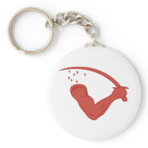 The Goliad Flag Keychain