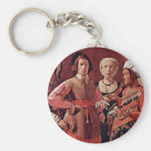 The Good Fortune By La Tour Georges De Key Chains
