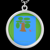 The good luck tree. necklaces