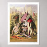 The Good Samaritan, from a bible printed by Edward