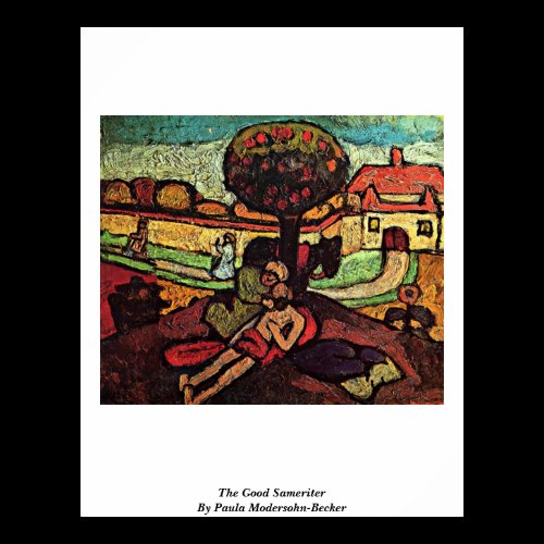 The Good Sameriter By Paula Modersohn-Becker Poster