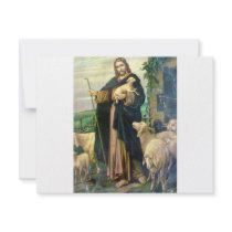 THE GOOD SHEPHERD 2 c. 1900 Announcements