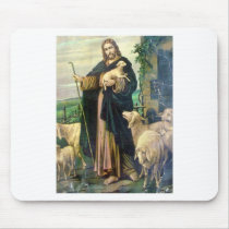 THE GOOD SHEPHERD 2 c. 1900 Mousepad