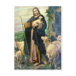 THE GOOD SHEPHERD 2 c. 1900 Post Card