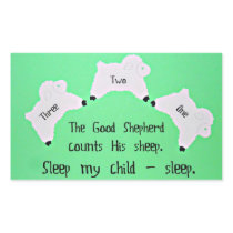 The Good Shepherd counts sheep... Sticker