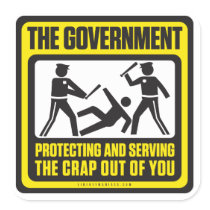 The Government Shirt stickers