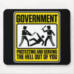 The Government Warning Mouse Pad